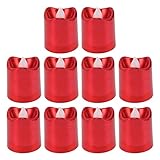 Belupai 12 Stück Flackernde Flammenlose Kerze, Elektrovergoldete LED-Kerzenlampe, Flammenlose LED-Teelichter, Flackerndes Warmes Gelb für Weihnachten, Hochzeit, Geburtstag, Party, Heimdekoration
