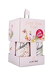 JUST BE Geschenke-Set aus verschiedenen Piccolo Wein + Wein-Cocktails (Mix W)