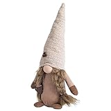 Poo4kark Gesichtsloser Mann Zwergenpuppe sitzende Figur Puppe kreative gesichtslose Mann Festival Geschenkdekoration Bürobedarf Organizer (C, One Size)