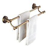 CLoxks Handtuchhalter Wand, Wand Handtuchhalter, Doppelter Handtuchhalter, Badezimmer-wandhandtuchhalter, für Kleines Badezimmer, Wohnheim, Wohnung