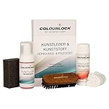 COLOURLOCK Kunstleder Pflegeset mit Kunstleder Protector 150ml und Kunstleder Reiniger 125 ml