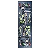 wunderlin Läufer Flur Teppich Küche Collection Waschbarer Modernes Design, Wertvoll Verwenden Für Teppichlaeufer, rutschfest und Küchenläufer Nützlich Küchenteppich Waschbar (Chile, 60x200)