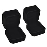 iSuperb Kästchen StückRing Schatulle Schmuck Schmuckkästchen Kästchen (Beflockung Ring Box) …