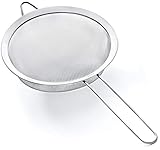 24cm Feinmaschen Sieb - Premium 304 Edelstahl - Großes Küchensieb Spülmaschinengeeignet von Proto Future