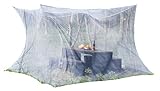 infactory XXL Moskitonetz: Moskitonetz für Innen und Außen, 300 x 300 x 250 cm, 220 Mesh, weiß (Moskitonetz XXL Outdoor)