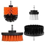 HHSclothing Kaffeevollautomat Reiniger Bürstenstück für Cleaner Perfect Scrub Cleaning Tool 4 Combo Kit Cleaning Drill Power Brush Fugenreinigungszubehör