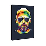 WOMELF Kunstdruck Poster 50 * 70cm Senza Cornice Pop rapper tela S-ido Poster Soggiorno Camera da letto Pittura Opera d'arte