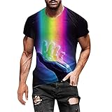 T-Shirts Herren Kurzarm Sleeve Tops Classic Frühling Sommer Basic Kurzarmshirt Gym Fitness Tshirt Kurzarmshirts Herren-T-Shirt Daily Mit Rundhalsausschnitt Männer Crew Neck Sweatshirt Funktionsshirts