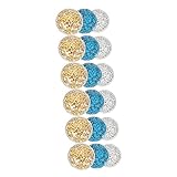 DECHOUS 18 Stück Mosaik-Kugel Mosaik-Deko-Kugel Tischdekoration Mosaik-Gartenkugeln Abschlussball-Dekoration Fisch-Dekorationen Für Tank Wohnaccessoires Dekor Tischkugel