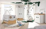 now! by hülsta minimo Vorschlagskombination für Kinderzimmer Schneeweiß/Natureiche