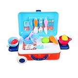 TOYANDONA 1 Set Spielhaus Spielzeug Geschirr Set Kinder Spielset Kunststoff Küchenutensilien Lernspielzeug Simulation Spielhaus Spielzeug Simulation Spielzeug Spielzeug Set Kleinkind Essen