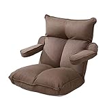 AATHER Multifunktionales Lazy-Sofa, faltbares, einzelnes kleines Schlafsofa, Schlafsaal-Stühle, mit Armlehnen, gepolstertes Lazy-Schlafzimmer, 4 Farben