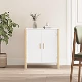 Credenza Bianca 62x38x70 cm in Legno Multistrato