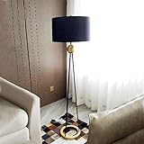 FLYIFE Stehlampe, Schlafzimmer, Wohnzimmer, Vertikale Tischlampe, Studie, Moderne Stehlampe, E27, Schwarzes Stehlicht