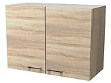 Flex-Well Küchen-Hängeschrank SAMOA - Oberschrank - 2-Türig,80 x 54.8 x 32 cm