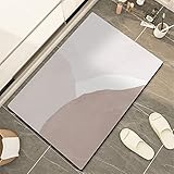 Badezimmerteppich, Badematte rutschfest, Duschmatte rutschfest, Duschvorleger, Badvorleger Badteppich rutschfest Waschbar Teppich Badezimmer, Bathroom Mat, Bath Mat Mats, Bad Teppich, Einfach-60x90cm