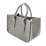 FRANK FLECHTWAREN Filz-Tasche Grey