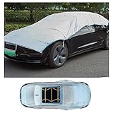 Wasserdicht Auto Abdeckung für KIA Optima,Automatisch Einziehbar Halbgarage,Winddichte Halbabdeckung