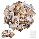 Inartato Cozy Wall Collage Kit Aesthetic Picture, Photo Collage Wanddekoration, Vintage Wandkunst Schlafzimmer Dekor für Teen Mädchen, Poster Collage