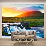 Fototapete 3D Tapisserie Wandbilder fotografie wandplakat vliestapete wandgestaltung aufkleber Fotoposter für TV Wohnzimmer Schlafzimmer kinderzimmer 300cm x 220cm Naturlandschaft