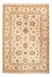 Morgenland Ziegler Teppich 217 x 149 cm, Schurwollteppich, Teppichbrücke, Teppich Wohnzimmer