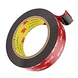 Emitever Doppelseitiges Klebeband - 7m*1.5cm, 3M Doppelklebeband extra Stark Wasserdichtes Multifunktionales Montageklebeband klebestreifen für Auto, Wohn, Bürodekor, Hergestellt aus 3M VHB Klebeband