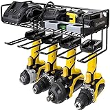 EIRZNGXQ Handwerkzeug-Organizer, 3 Schichten, Wandhalterung, Werkzeugregal, Werkstatt, Elektro, mobile Garage, Werkzeug, schwere Q3Z9