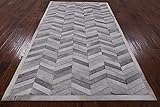 Vip-leather NEU KUHFELL Patchwork Teppich Cod MYC24000 (240 x 300 cm)