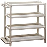 Schuhregal Schuhregal Schuhaufbewahrung Mehrschichtiges einfaches Schuhregal Staubdichtes Haushaltsschlafzimmer Tür Kunststoffmontage Moderne minimalistische Hausschuhe Schuhschrank Schuhständer Schuh