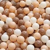 FXJFCU 7CM Ozeanball, verdickter Ozeanball für den Innenbereich für den Hausgebrauch, Hüpfball, bunter Kinderball, Spielzeug-Ballgrubenbälle