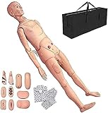 TUOZHE Patientenpflege Manikin 170cm Lebensgröße Training CPR Simulator für Studenten Bildung Lehre Medizinische Ausbildung Fähigkeiten