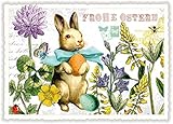 Edition Tausendschön 'Frohe Ostern PK844 Osterhase Größe: 10,5x15 cm