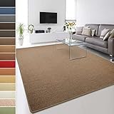 Floordirekt 100% reines Sisal - Sisalteppich - Teppich für Wohnzimmer - Naturfaser - Läufer (Kork, 200 x 300 cm)