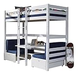 Relita Hochbett, buche, Bunt