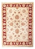 Morgenland Ziegler Teppich 238 x 177 cm, Schurwollteppich, Teppich Wohnzimmer, Teppich Schlafzimmer