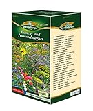 Quedlinburger Bienen & Hummel Magnet | Blumenwiese 500g | Bienenwiese für Bienen, Hummeln und Schmetterlinge und weitere Insekten | Blumensamen für eine farbenfrohe Blumenmischung