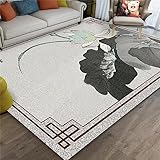 Kunsen Teppich Flur Moderne und minimalistische Mode Carpets grau Flickenteppich spielteppich80X140CM