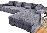 ZZDZW Sofa Überzug Ecksofa L Form Sofabezug Wasserdicht Beige Rechts Links Couchbezug Sofahusse L-förmiges Couch Hussen 1 2 3 4 Sitzer Stretch Eckcouch L-vormig Bezug L-Förmige Sofabezüge