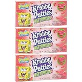 Spongebob Schwammkopf Krabby Patties Wassermelone Gummy Candy 72 g (3 Stück)