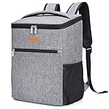 Lifewit 24L Kühl Rucksack Kühlrucksack Kühltasche Picknicktasche Groß Isoliert Cooler Bag Männer Frauen für Strand/Picknick/Camping/BBQ/Wandern