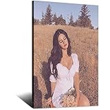 TANOOS Vintage Sexy Donne Lana Del Rey Poster Ufficio moderno Famiglia Camera da letto Decor Poster Gift Wall 30x50cm Senza Cornice Bilder Wohnzimmer Modern