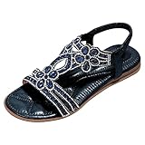 Cvanxluy Sandalen Damen Sommer Schwarz Hausschuhe Damen Sommer Weiss Trendige Sommerschuhen Sommersandaletten Damen Elegant Casual Sandalen Bequem Weiss Damen Sommerschuhe Bequem 36 Mode Sommerschuhe