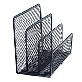 PNNERR Mesh File Storage Regal Regal Gitter Schmiedeeisen Desktop Rack Bücherregal Magazin Organizer Halter Dokumentenablagen Mail stapelbar geschichtet