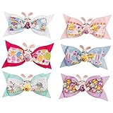 Lurrose 2 Stück Hasen-Haar-Accessoires Kinder-Haarspangen Kinder-Haar-Accessoires Ostern Partytütenfüller Haarschleifen-Clips Mädchen Niedliche Haar-Accessoires Haarnadeln