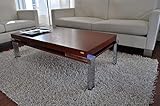 Carl Svensson Design Couchtisch Tisch K-111 Kirschbaum Kirsche Chrom 122x60x35cm