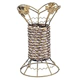 Cabilock 1 Stück Geflochtener Blumenkorb Trockenblumen Zur Dekoration Bodenvase Rattanvase Handgeflochtener Blumenkorb Kunstpflanzenhalter Tischdekoration Vase Vase Im Pastoralen