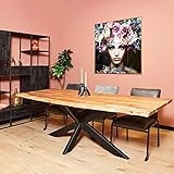 Baumstammtisch Live Edge 300 cm
