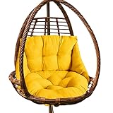 Hängesessel Kissen - Hängekorb-Ei-Stuhl-Kissen - Hängestuhl Rückenkissen - Eierstuhlkissen - Auflage Für Polyrattan/Rattan Hängeschaukel,Hängekorb,Schaukel Korb Für Garten,Außenbereich,Innenbereich