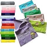 me Kinder-Handtuch (Gästetuch) 30x50cm mit Namen & Motiv Bestickt (14 Farben zur Auswahl)