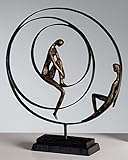 Casablanca Deko Skulptur 'Patience', 34 x 41 cm, Bronze